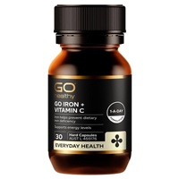 GO Healthy Iron + Vitamin C 30 Hard Capsules