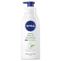 NIVEA Aloe Vera Body Lotion Moisturiser 48H 400ml