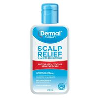 Dermal Therapy Scalp Relief Shampoo & Conditioner 210ml For Dry Itchy Scalp