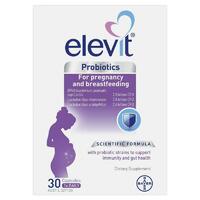 Elevit Probiotics For Pregnancy and Breastfeeding capsules 30 pack (30 days)