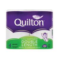 Quilton Toilet Tissue Double Length 4 Pack