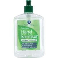 Health & Beauty Hand Sanitiser 500mL