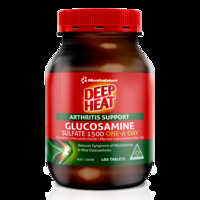 Deep Heat Glucosamine 1500 One-a-Day 180 Tablets Relieve Mild Joint Aches