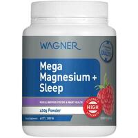 Wagner Mega Magnesium + Sleep Berry 400g Support Healthy Nervous System Function