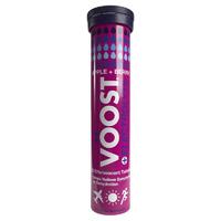 Voost Hydrate Apple + Berry Effervescent Tablets 20 Pack Relieve Dehydration