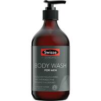 Swisse Body Wash For Men 500ml Hydration Skin Cleansing Cedarwood Oil