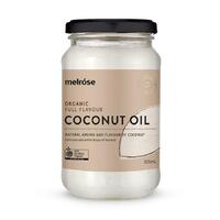Melrose Certified Organic Full Flavoured Cold Pressed Coconut Oil 325ml