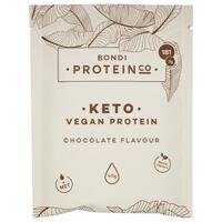 Bondi Protein Co Vegan Keto Blend Chocolate Single Serve Sachet 40g