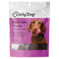 Daily Dog Straps Beef Liver 180g
