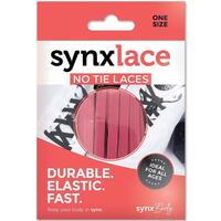 Synxlace No Tie Laces Pink