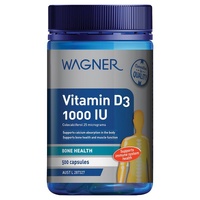 Wagner Vitamin D3 1000IU 500 Capsules