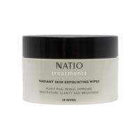 Natio Treatments Radiant Skin Exfoliating Wipes