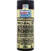 Pain Away Professional Pro-Salt X 45Mag Liquid 375ml Body Bath Muscle Soak