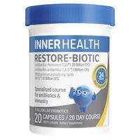 Inner Health Restore-Biotic Probiotic 20 Capsules