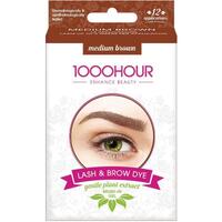 1000 Hour Plant Based Brush In Dye Kit Med Brown