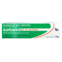 Zatamil 0.1% Ointment 15g (S3)