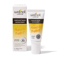 Wotnot SPF 30 Natural Face Sunscreen Untinted BB Cream 60g