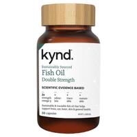 Kynd Sustainably Sourced Fish Oil Double Strength 50 Capsules