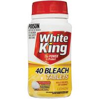 White King Bleach Tablets 40 Pack Online Only