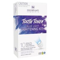 Designer White Tooth Toner Whitening Blue Light Kit