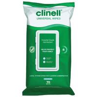Clinell Universal Wipes 70 Pack