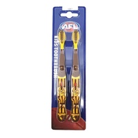 AFL Kids Toothbrush Hawthorn Twin Pack