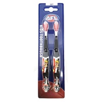 AFL Kids Toothbrush St Kilda Saints Twin Pack