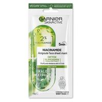 Garnier Ampoule Niacinamide + Kale Extract Detox Face Sheet Mask