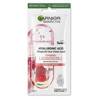 Garnier Ampoule Hyaluronic Acid + Watermelon Firming Face Sheet Mask