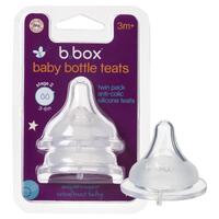 b.box Teat Stage 2 2 Pack