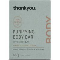 Thankyou Purifying Body Bar with Green Clay 100g