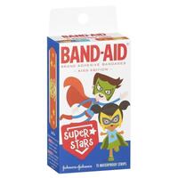 Band-Aid Character Strips Super Heroes 15 Pack
