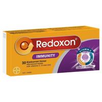 Redoxon Vitamin C, D and Zinc Blackcurrant Effervescent Tablets 30