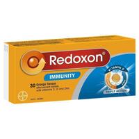 Redoxon Immunity Vitamin C, D and Zinc Orange Effervescent Tablets 30