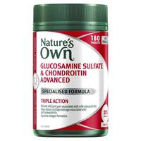 Nature's Own Glucosamine Sulfate & Chondroitin for Joint Health 180 Tablets