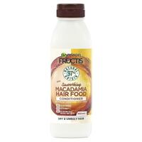 Garnier Fructis Hair Food Smoothing Macadamia Conditioner For Unruly Hair 350ml