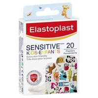 Elastoplast Sensitive Kids Animals 20 Pack