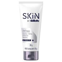 Gillette Skin 2 In 1 Cleanser 80g