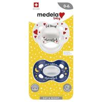 Medela Day & Night Duo Soothers 0-6 Months