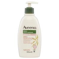 Aveeno Daily Moisturising Creamy Oil Lotion 300ml Soften Normal and Dry Skin