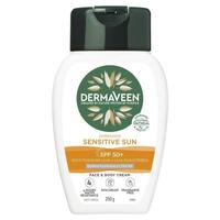 Dermaveen SPF 50+ Daily Nourish Sun Sensitive With Body Moisturiser 250g