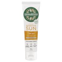 Dermaveen SPF 50+ Daily Nourish Sun Sensitive With Body Moisturiser 100g