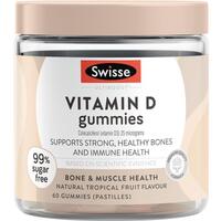 Swisse Vitamin D 60 Gummies Support Healthy Bones and Teeth