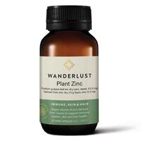 Wanderlust Plant Zinc 30 Capsules