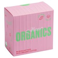 Moxie Organics Regular Daytime Pads 10 Pack