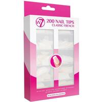 W7 Acrylic Tips Natural 200 Pieces