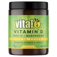 Vital Vegan Vitamin D 60 Vegecaps