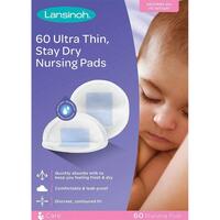 Lansinoh Ultra Thin Stay Dry Nursing Pads 60 Pack