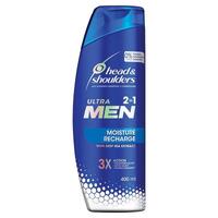Head & Shoulders Moisture Anti Dandruff Shampoo & Conditioner 400ml