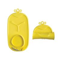 B.Box Roll + Go Mealtime Mat Lemon Sherbet